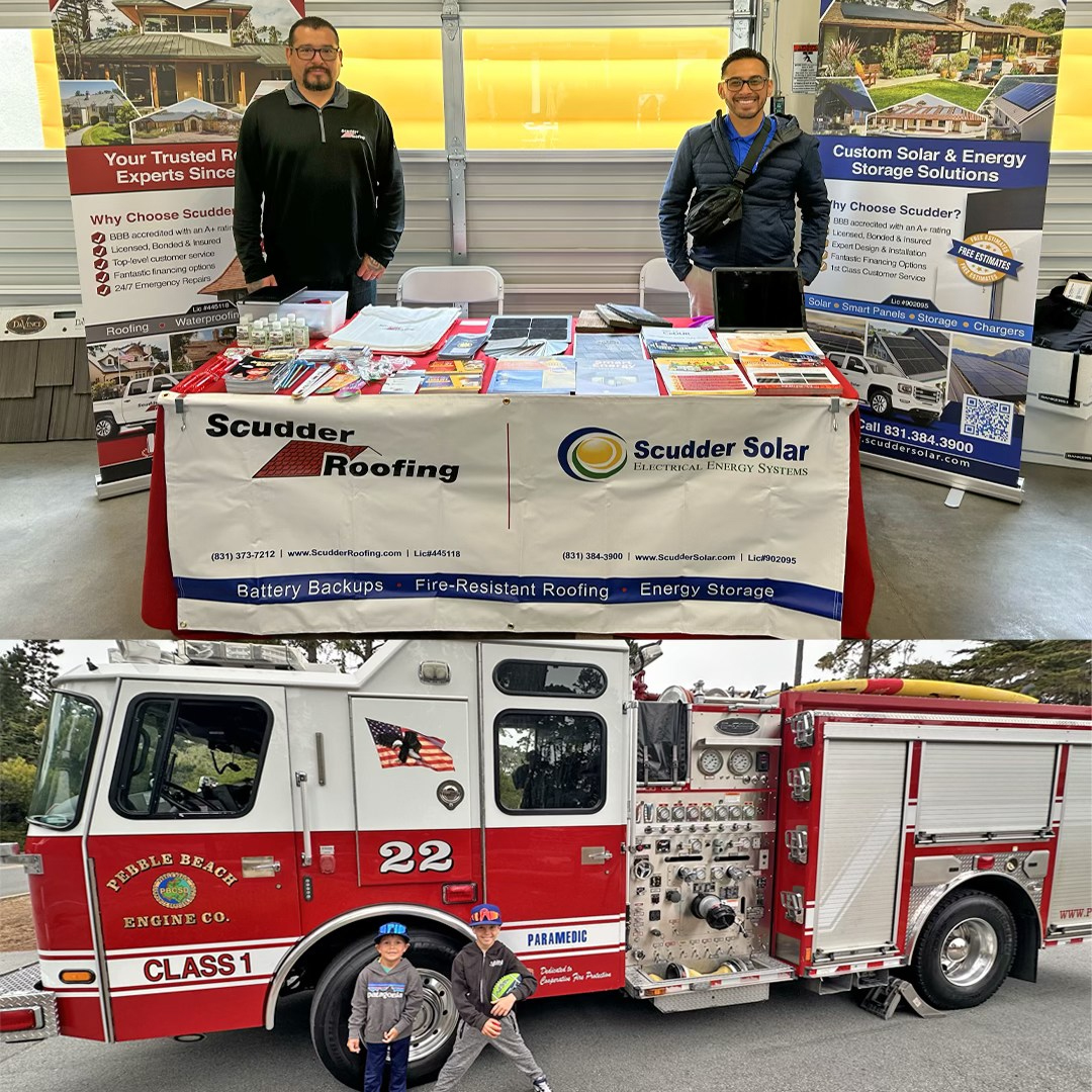 Scudder Roofing community awareness