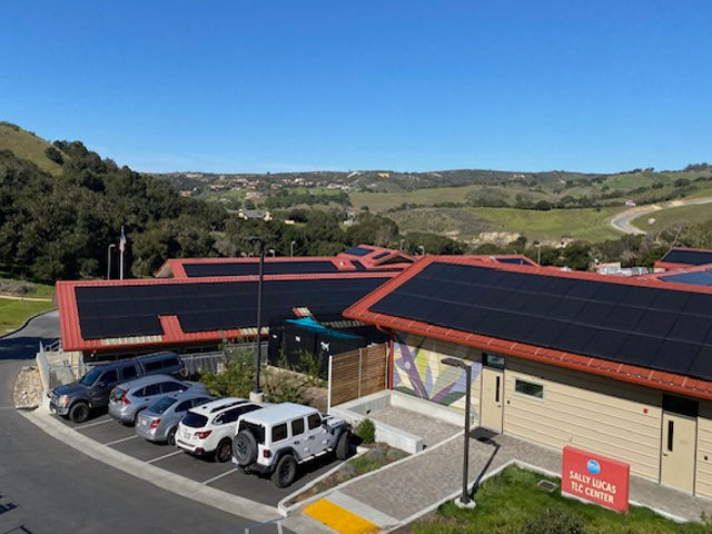 Scudder Solar installation at SPCA Monterey