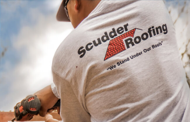 Scudder Roofing team