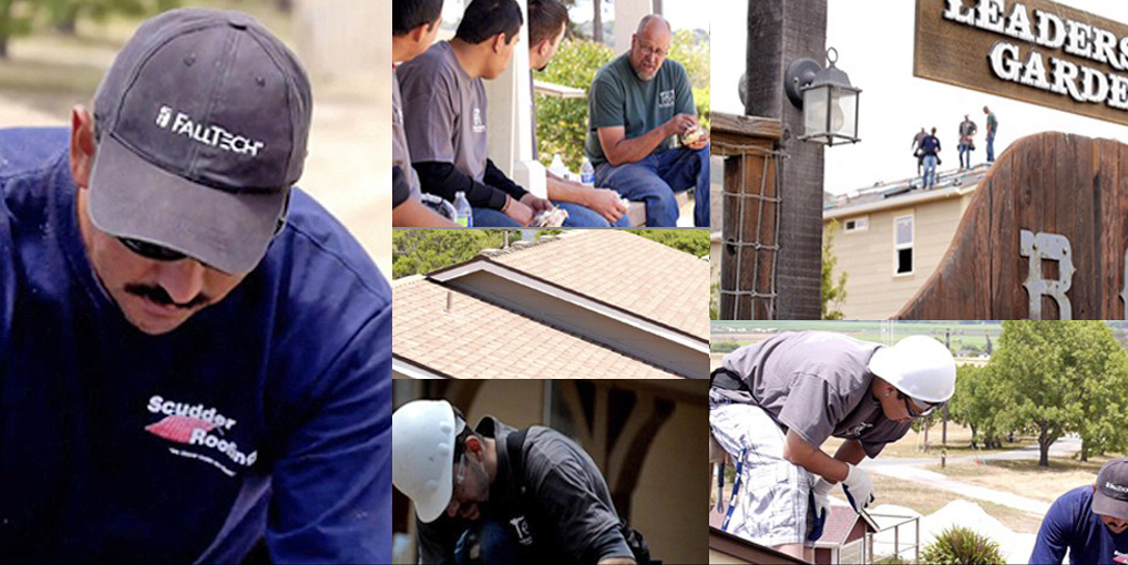 Scudder team with Rancho Cielo donations