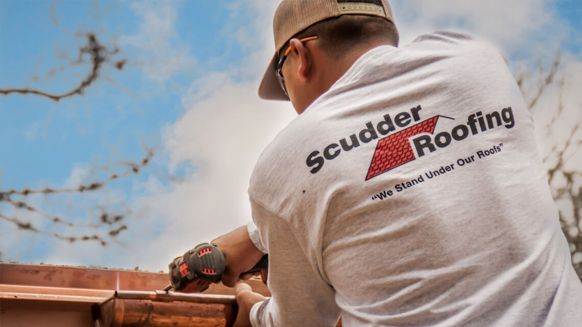 Scudder Roofing team